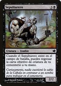 Gravedigger (Spanish) - "Sepulturero"