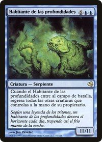 Denizen of the Deep (Spanish) - "Habitante de las profundidades"
