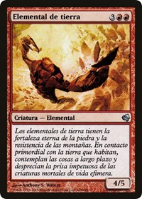 Earth Elemental (Spanish) - "Elemental de tierra"