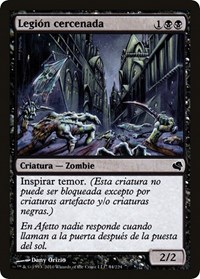 Severed Legion (Spanish) - "Legion cercenada"