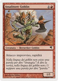 Goblin Striker (Italian) - "Assalitore Goblin"