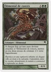 Bramble Elemental (French) - "Elemental de ronces"