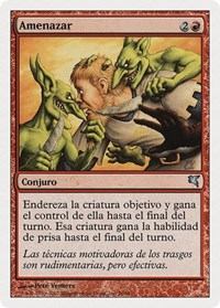 Threaten (Spanish) - "Amenazar" (I26)