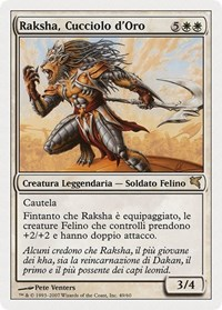Raskha Golden Cub (Italian) - "Raksha, Cucciolo d'Oro"