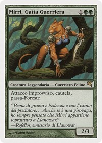 Mirri, Cat Warrior (Italian) - "Mirri, Gatta Guerriera"