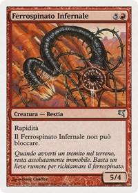 Iron-Barb Hellion (Italian) - "Ferrospinato Infernal" (K4)