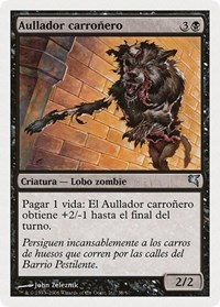 Carrion Howler (Spanish) - "Aullador carroñero"