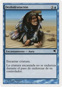 Dehydration (Spanish) - "Deshidratación"
