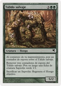 Savage Thallid (Spanish) - "Talido salvaje" (J5)