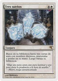 Three Dreams (Spanish) - "Tres sueños"