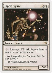 Blinking Spirit (French) - "Esprit fugace"