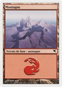Mountain (French) - "Montagne" (D10)