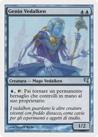 Vedalken Mastermind (Italian) - "Genio Vedalken"