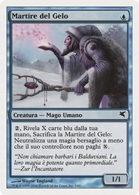 Martyr of Frost (Italian) - "Martire del Gelo"