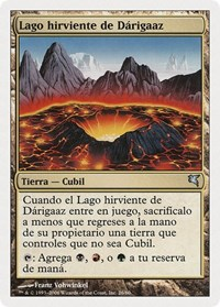 Darigaaz's Caldera (Spanish) - "Lago hirviente de Dárigaaz"