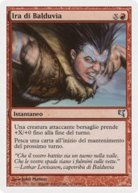 Balduvian Rage (Italian) - "Ira di Balduvia" (I14)
