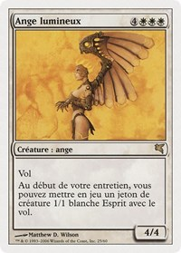 Luminous Angel (French) - "Ange lumineux"