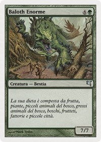 Enormous Baloth (Italian) - "Baloth Enorme" (K2)