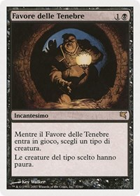 Cover of Darkness (Italian) - "Favore delle Tenebre"