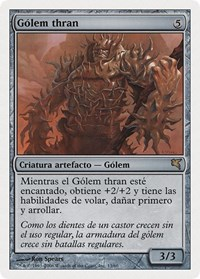 Thran Golem (Spanish) - "Gólem thran"
