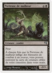 Woebearer (French) - "Porteuse de malheur"