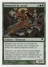 Bramble Elemental (Spanish) - "Elemental de zarzas"
