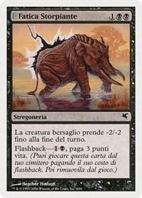 Crippling Fatigue (Italian) - "Fatica Storpiante" (A6)