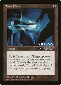 Cursed Scroll (1st Place) (Arena League)