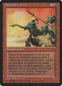 Brassclaw Orcs (Frazier)