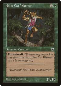 Elite Cat Warrior (Flavor Text)