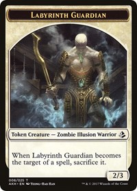 Labyrinth Guardian // Insect Double-Sided Token