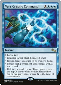 Very Cryptic Command (E)