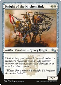 Knight of the Kitchen Sink (D)