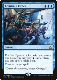Admiral's Order