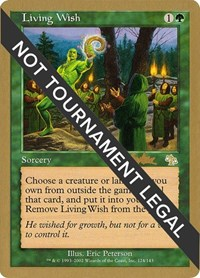 Living Wish - 2002 Brian Kibler (JUD)