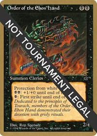 Order of the Ebon Hand (Spencer) - 1996 Leon Lindback (FEM)