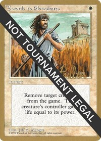 Swords to Plowshares - 1996 Preston Poulter (4ED)