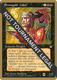 Stromgald Cabal - 1996 Leon Lindback (ICE) (SB)