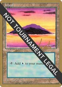 Island (A) - 1996 Michael Loconto (4ED)