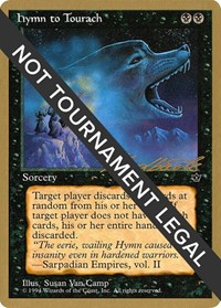 Hymn to Tourach (Wolf) - 1996 Leon Lindback (FEM)