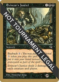 Evincar's Justice - 1999 Jakub Slemr (TMP) (SB)