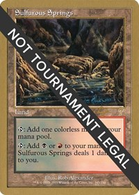 Sulfurous Springs - 2001 Tom van de Logt (7ED)