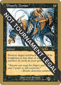 Ghastly Demise - 2002 Carlos Romao (ODY) (SB)
