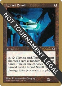 Cursed Scroll - 1998 Brian Hacker (TMP) (SB)