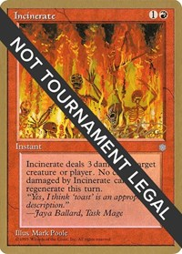 Incinerate - 1996 Mark Justice (ICE)