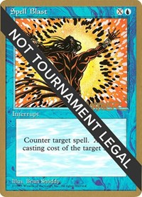 Spell Blast - 1996 Shawn "Hammer" Regnier (4ED)