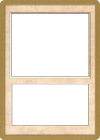 2002 World Championship Blank Card