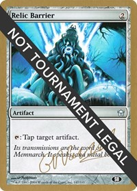 Relic Barrier - 2004 Gabriel Nassif (5DN) (SB)