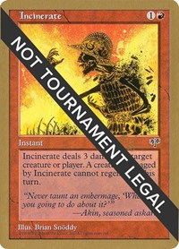 Incinerate - 1998 Ben Rubin (MIR)