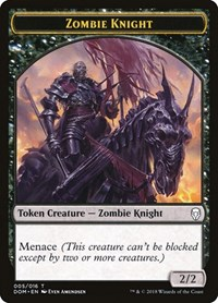 Zombie Knight Token